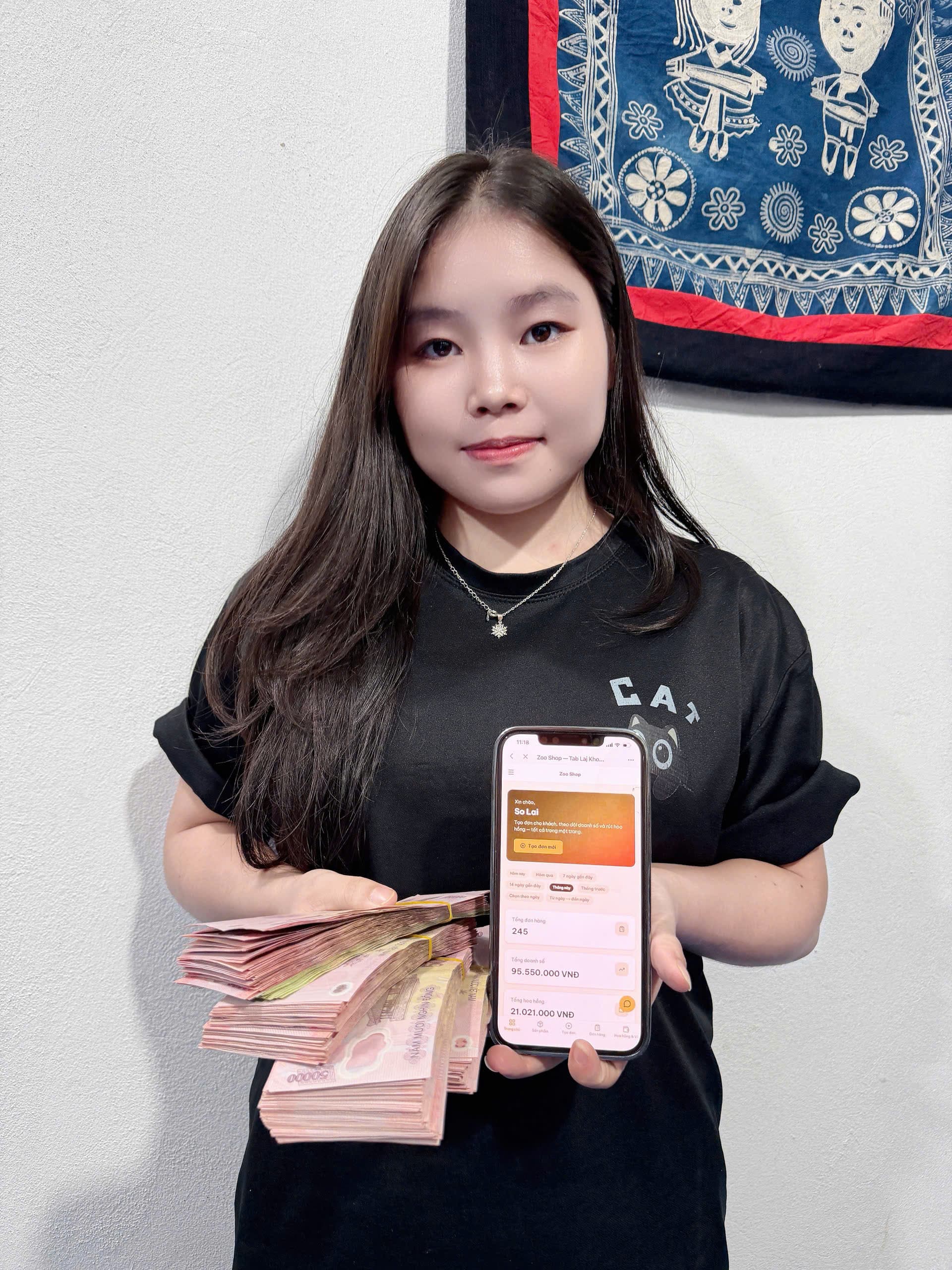 CTV Zoo Shop nhận thưởng — kèm màn hình doanh số, hoa hồng thật